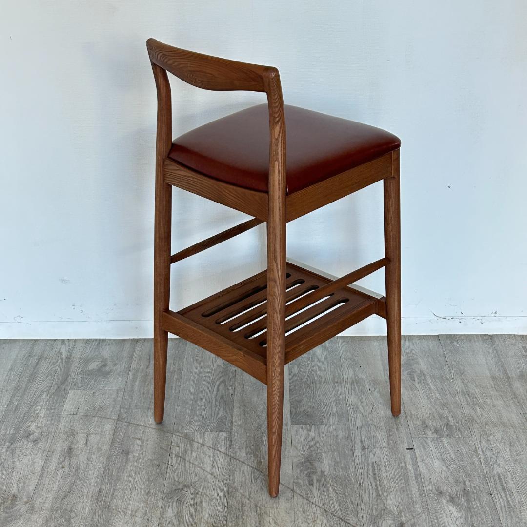 ハイスツール 天然木 北欧 キッチンスツール カウンターチェア 905A1