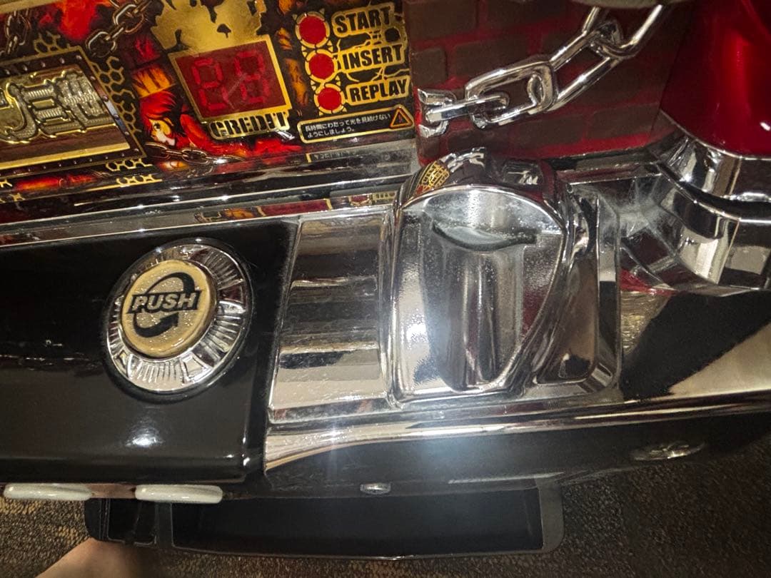 スロット実機『ジャンク品』主役は銭形2B5 コイン不要機付 - メルカリ