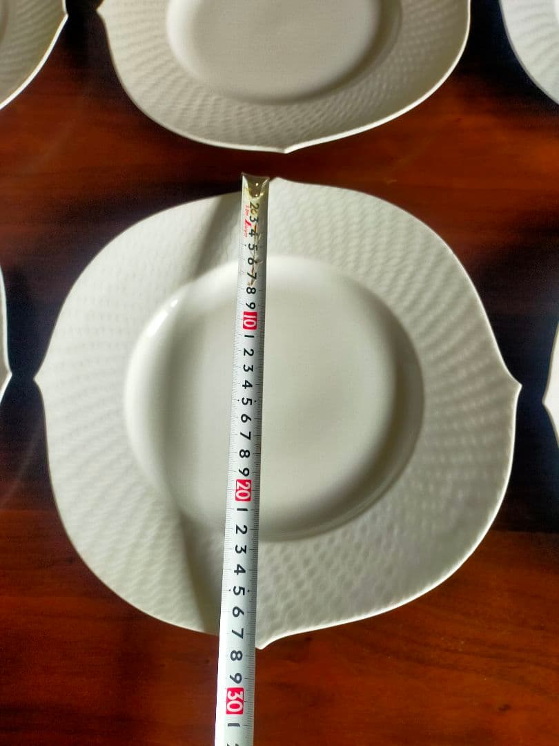 【マイセン】28cm大皿 ワンプレート ディナープレート 6枚セット 14.5万