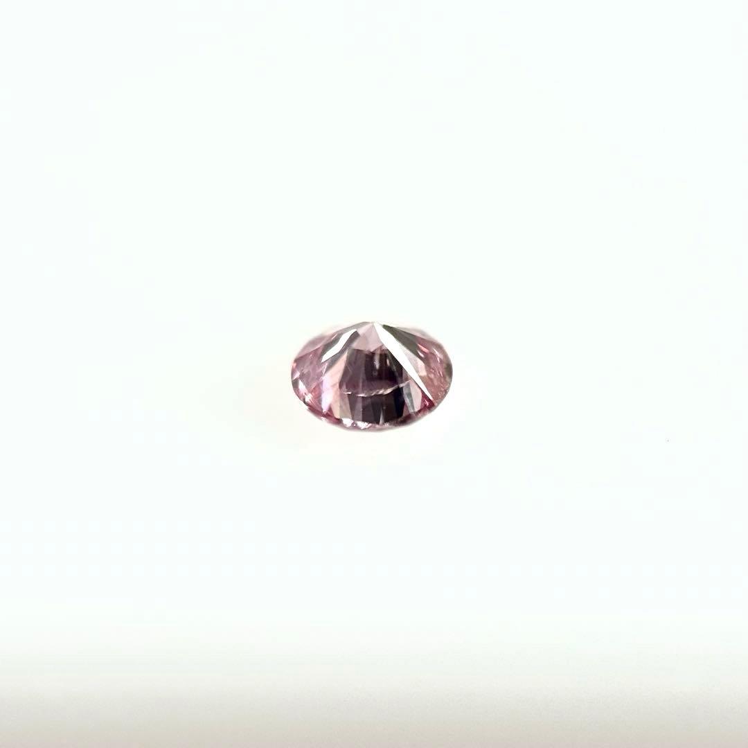 0.052ct F.Pu-ish.PINK,I1,RB ピンクダイヤモンドルース