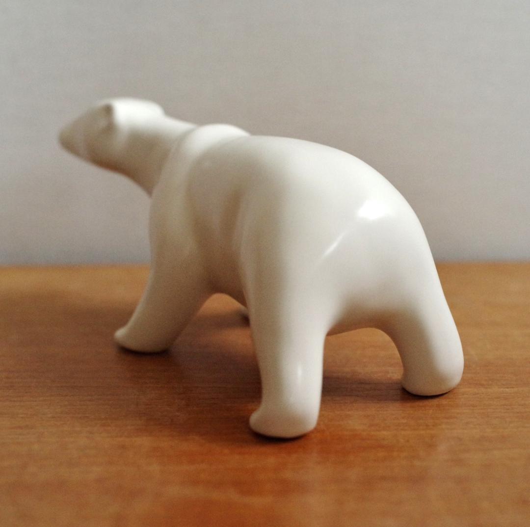 特大 ARABIA アラビア シロクマ ポーラーベア 白くま ビンテージ 白熊