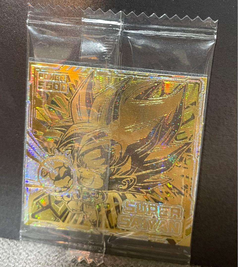 最終値下げ！早い者勝ち！ドラゴンボールウエハースシール　ダブルゴールド