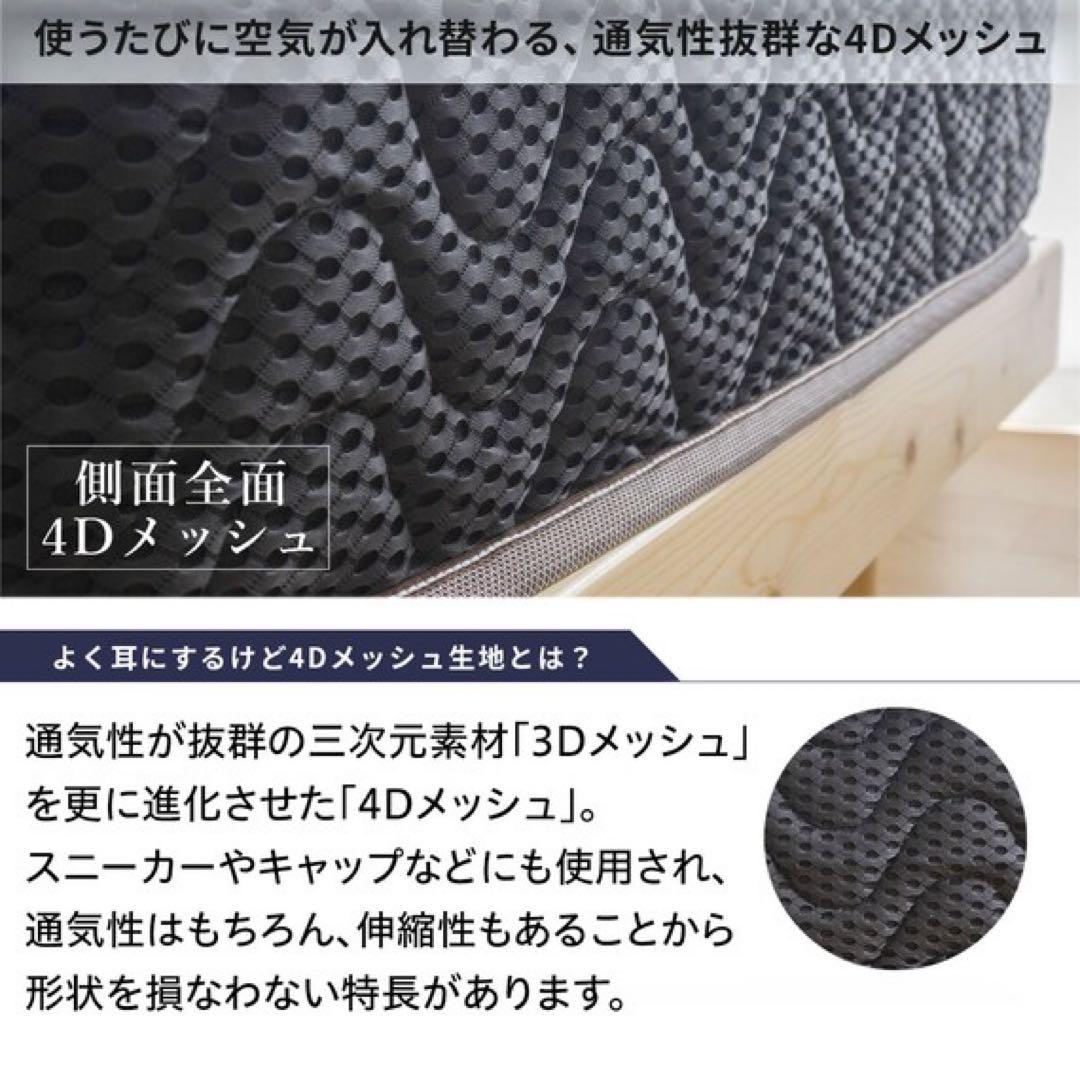 ニトリ シングル ポケットコイルマットレス (RRS 厚さ21cm)