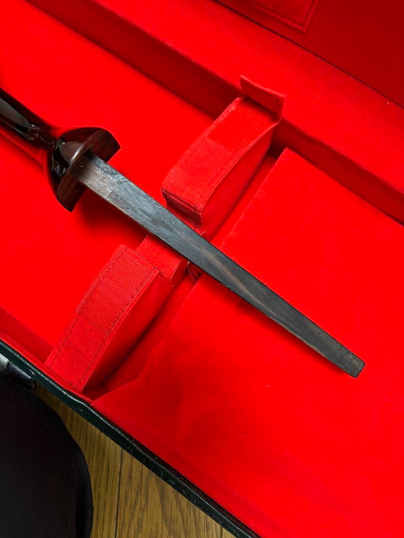 フライングやもりん ガマゴン黒檀竿　三線