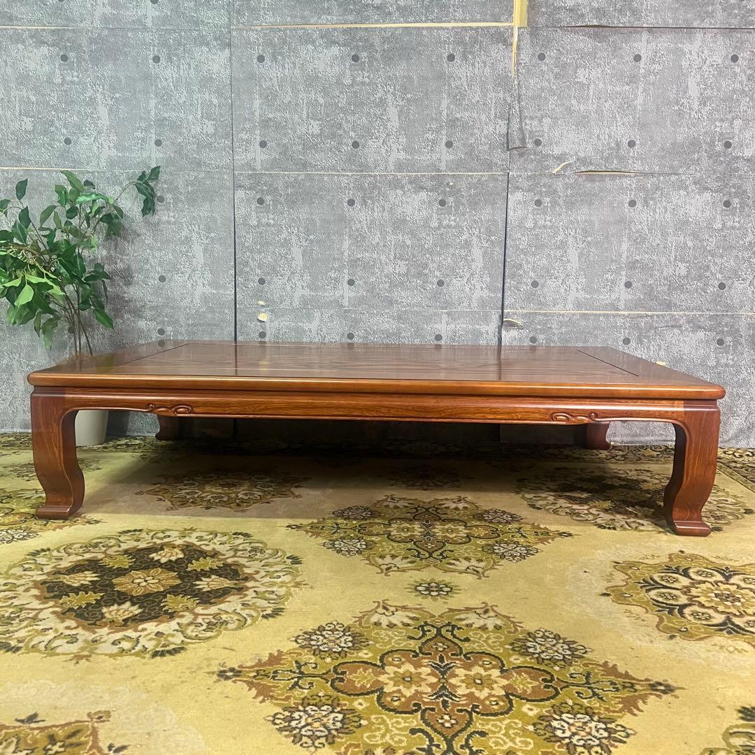 ꧁カリモク家具 karimoku꧂座卓 センター テーブル 食卓机 昭和レトロ