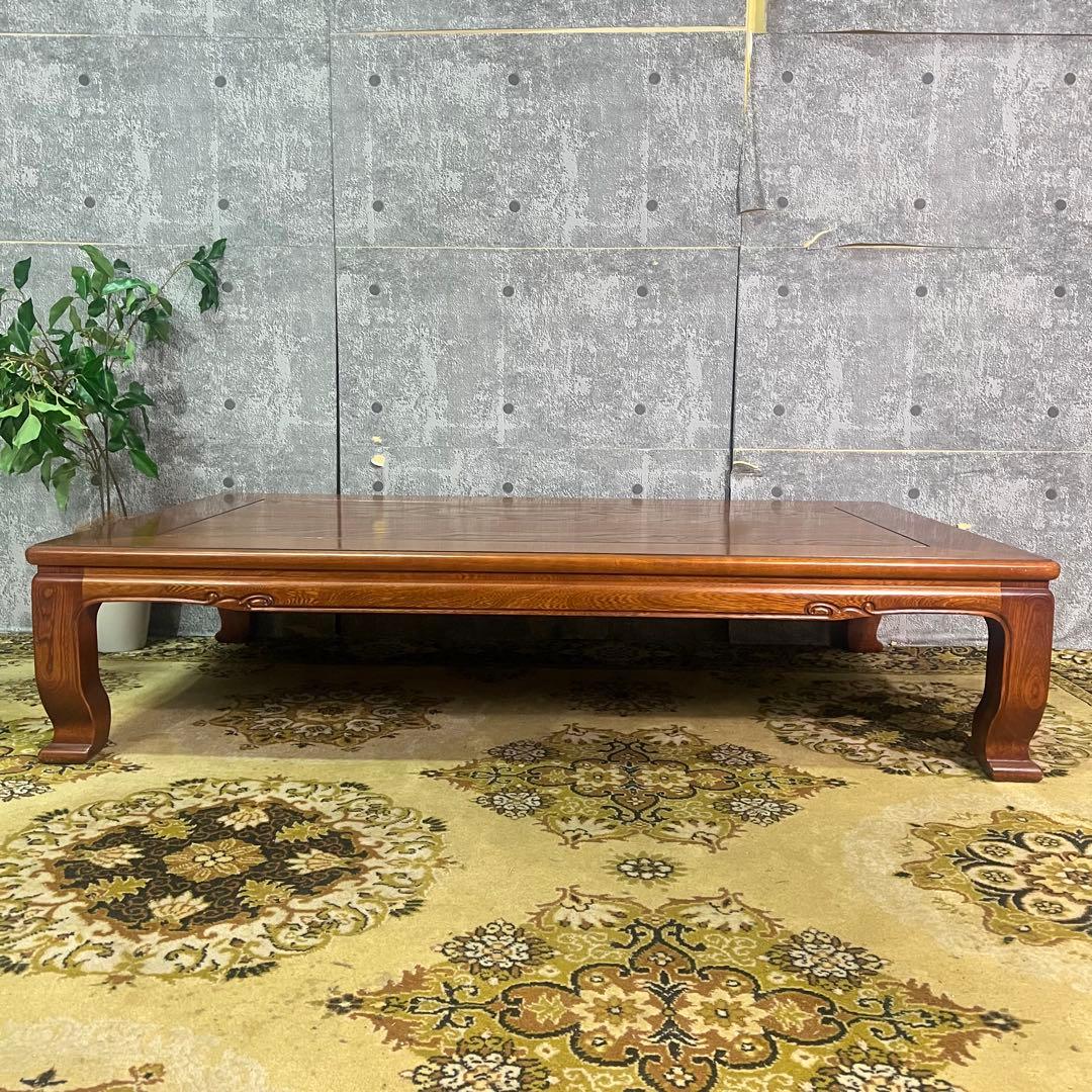 ꧁カリモク家具 karimoku꧂座卓 センター テーブル 食卓机 昭和レトロ