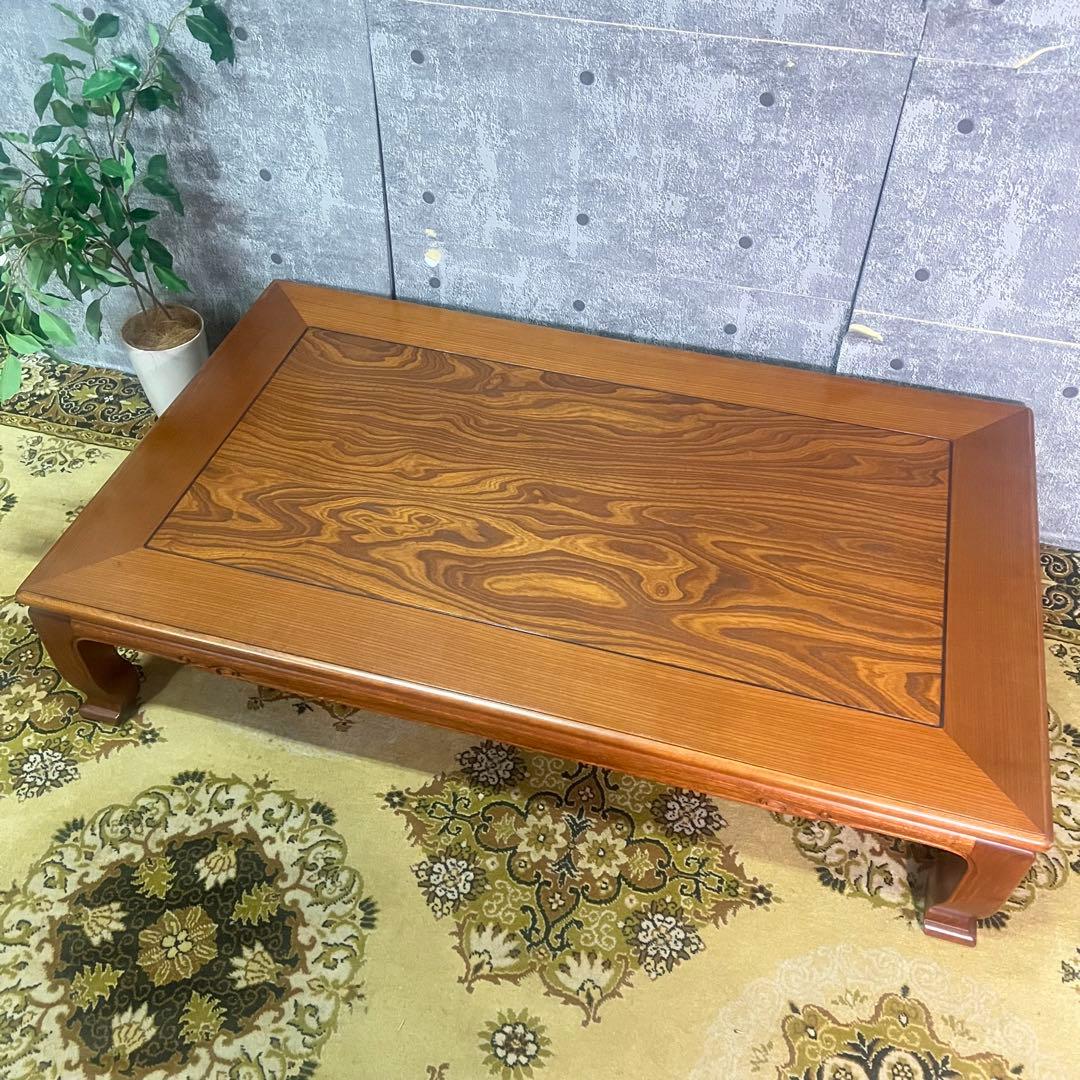 ꧁カリモク家具 karimoku꧂座卓 センター テーブル 食卓机 昭和レトロ