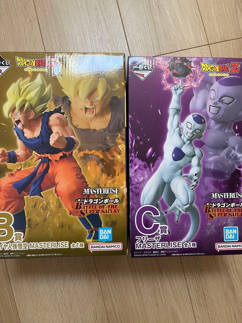 一番くじ ドラゴンボール B賞 超サイヤ人孫悟空 C賞 フリーザ - メルカリ