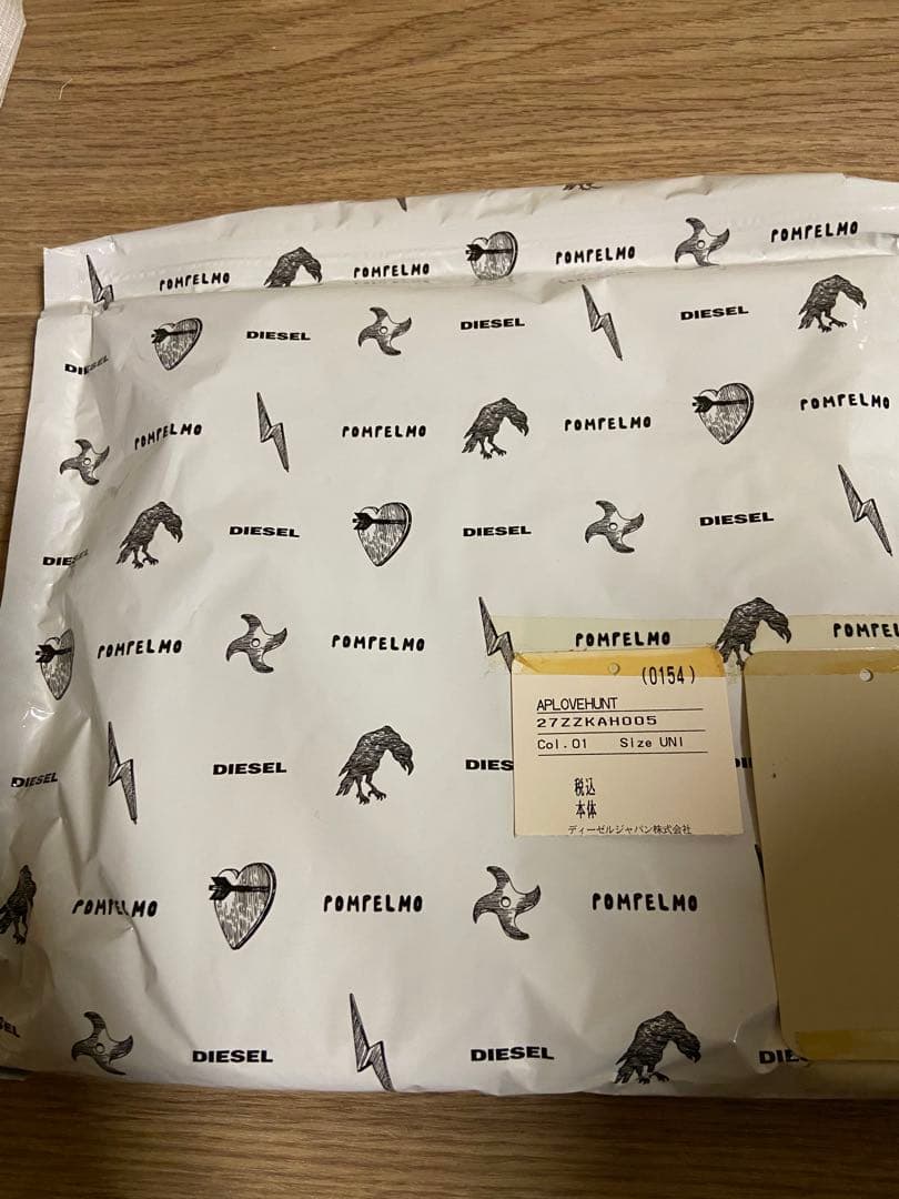 ディーゼル　非売品　ミラー　鏡　ハート　壁掛け