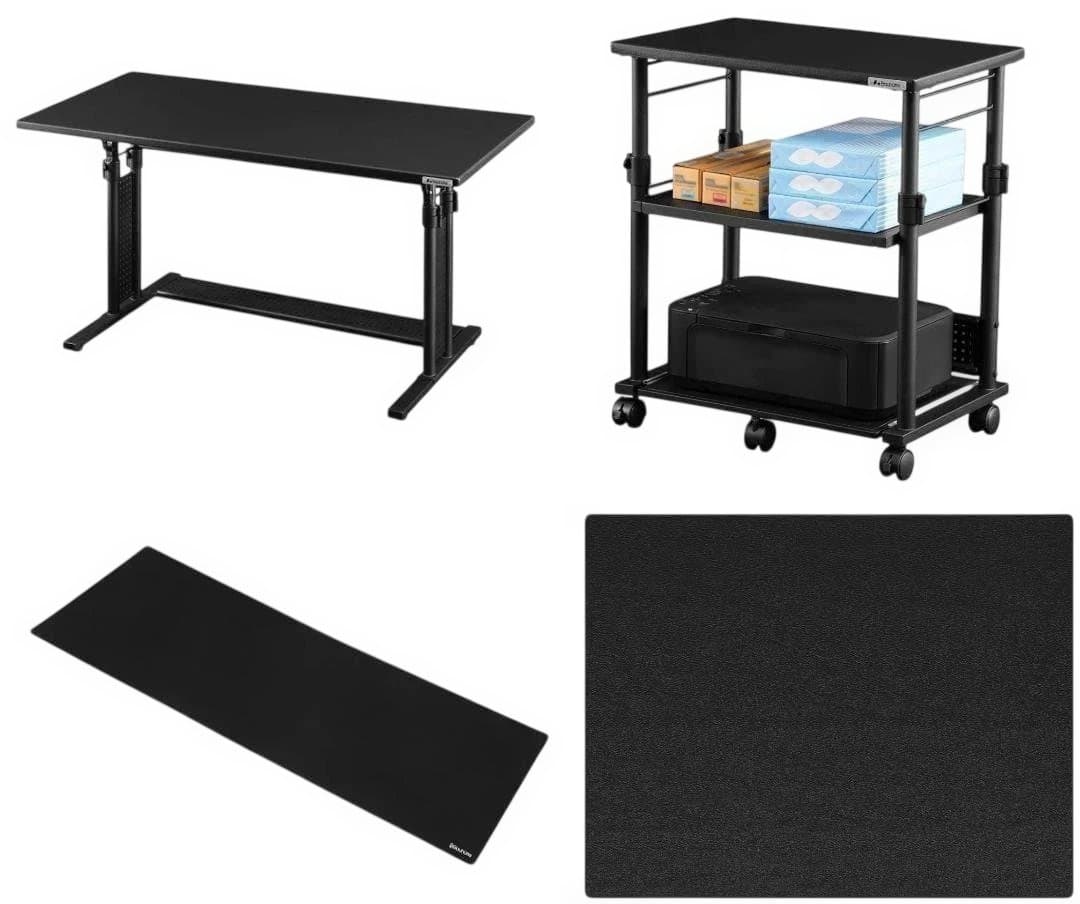 L0 4点セットBauhutte バウヒュッテ ゲーミング デスク マット