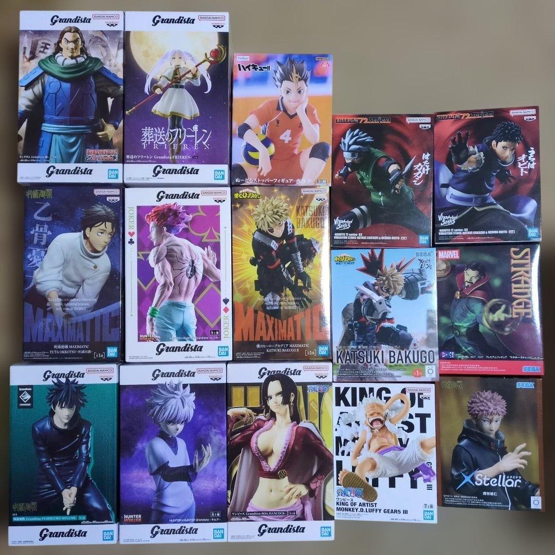 プライズフィギュアまとめ売り 18体 ヒソカ キルア ハンコック