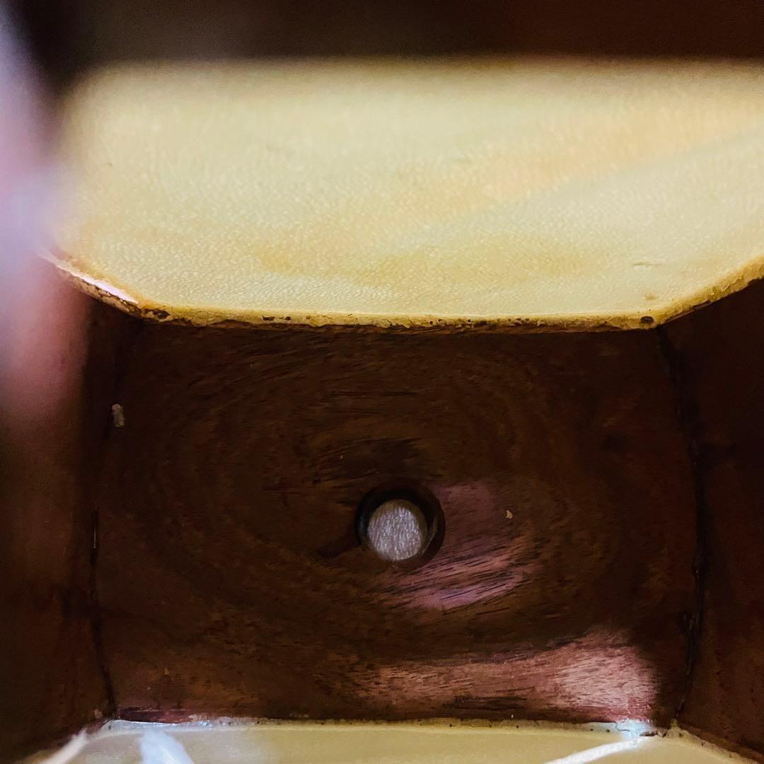 津軽三味線　紅木　金細　現状品