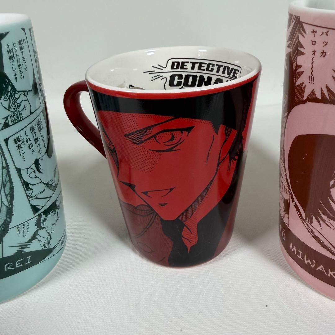 非売品】名探偵コナン 赤井秀一 安室透 など マグカップ 4個セット