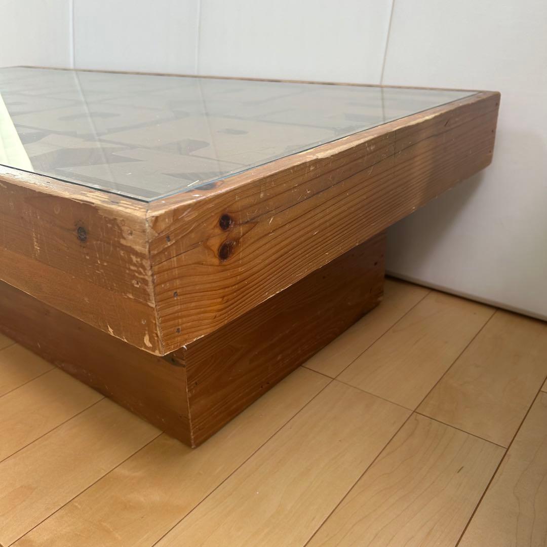 【送料込み】　クラッシュゲート ABCセンターテーブル アルファベット　関家具②