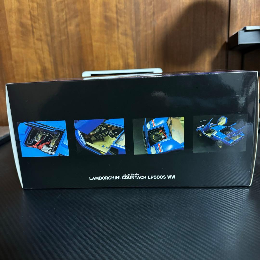絶版未展示品 京商 1/18 ランボルギーニ カウンタック LP500S WW