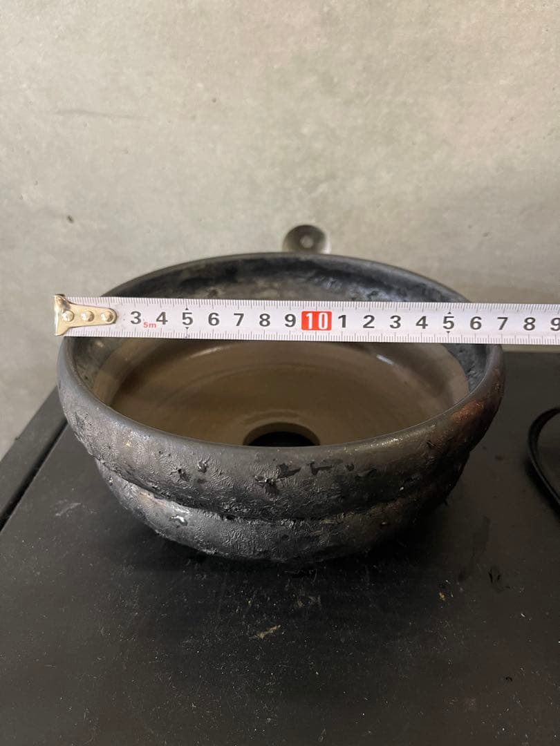 中川智治　植木鉢　中鉢　作家鉢