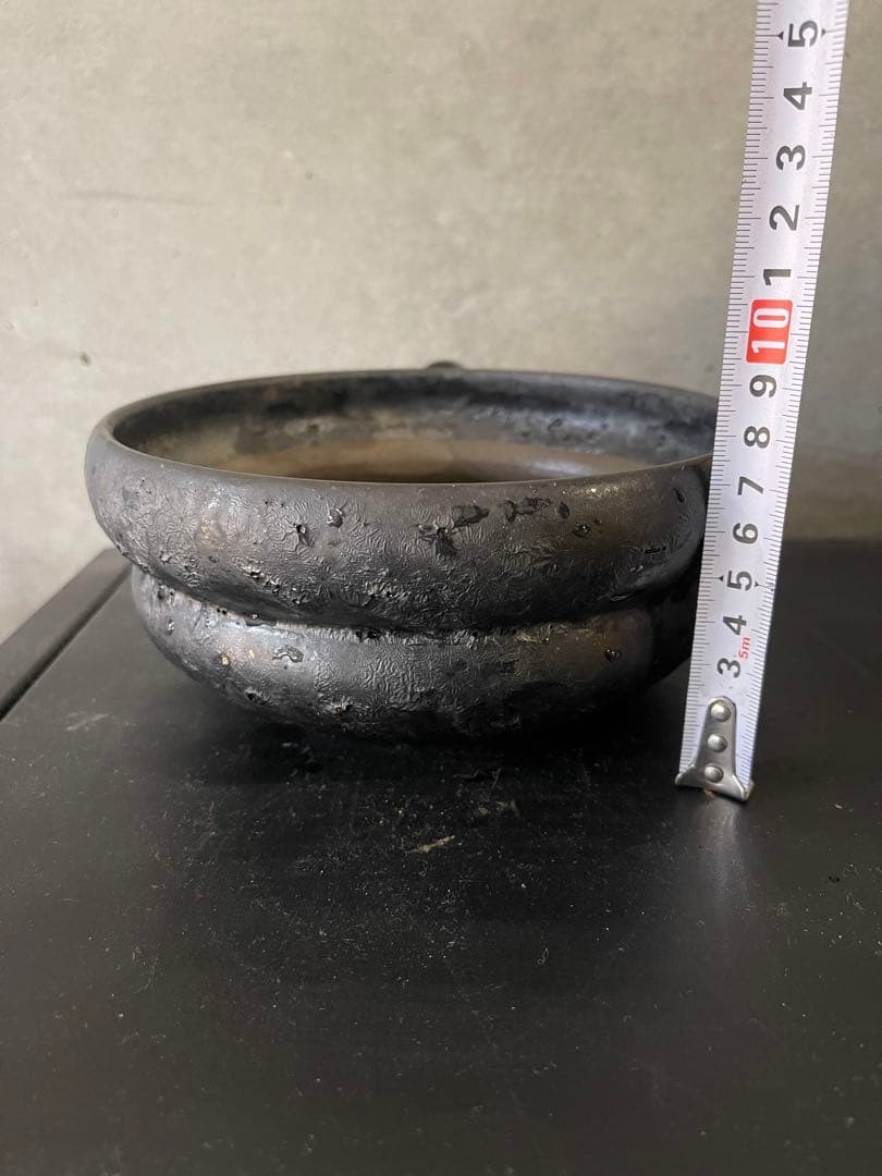 中川智治　植木鉢　中鉢　作家鉢