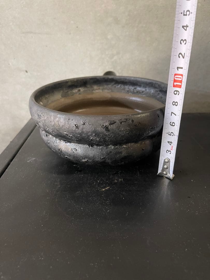 中川智治　植木鉢　中鉢　作家鉢