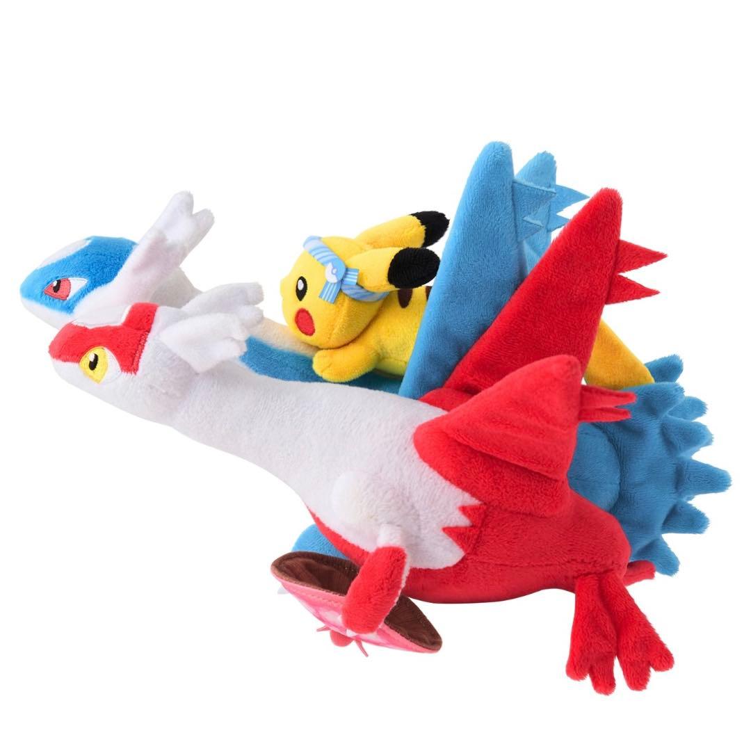 福岡限定ぬいぐるみ ラティアスラティオスピカチュウ ポケモンセンター