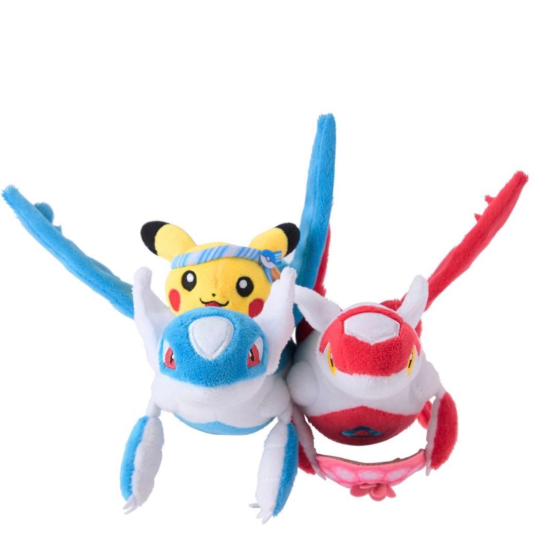 福岡限定ぬいぐるみ ラティアスラティオスピカチュウ ポケモンセンター