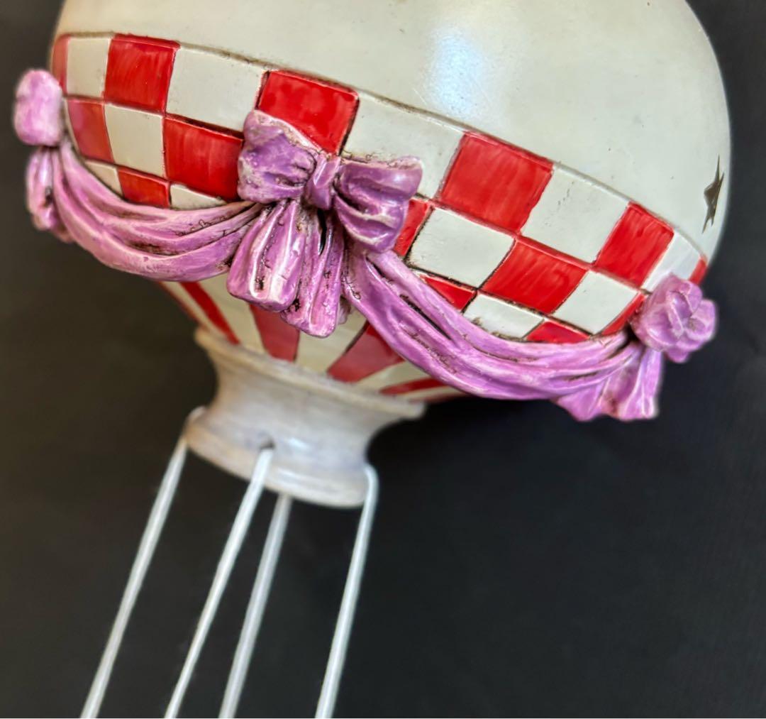 アンティーク 気球 ピエロ AERIAL CLOWNS 陶器 インテリア レトロ