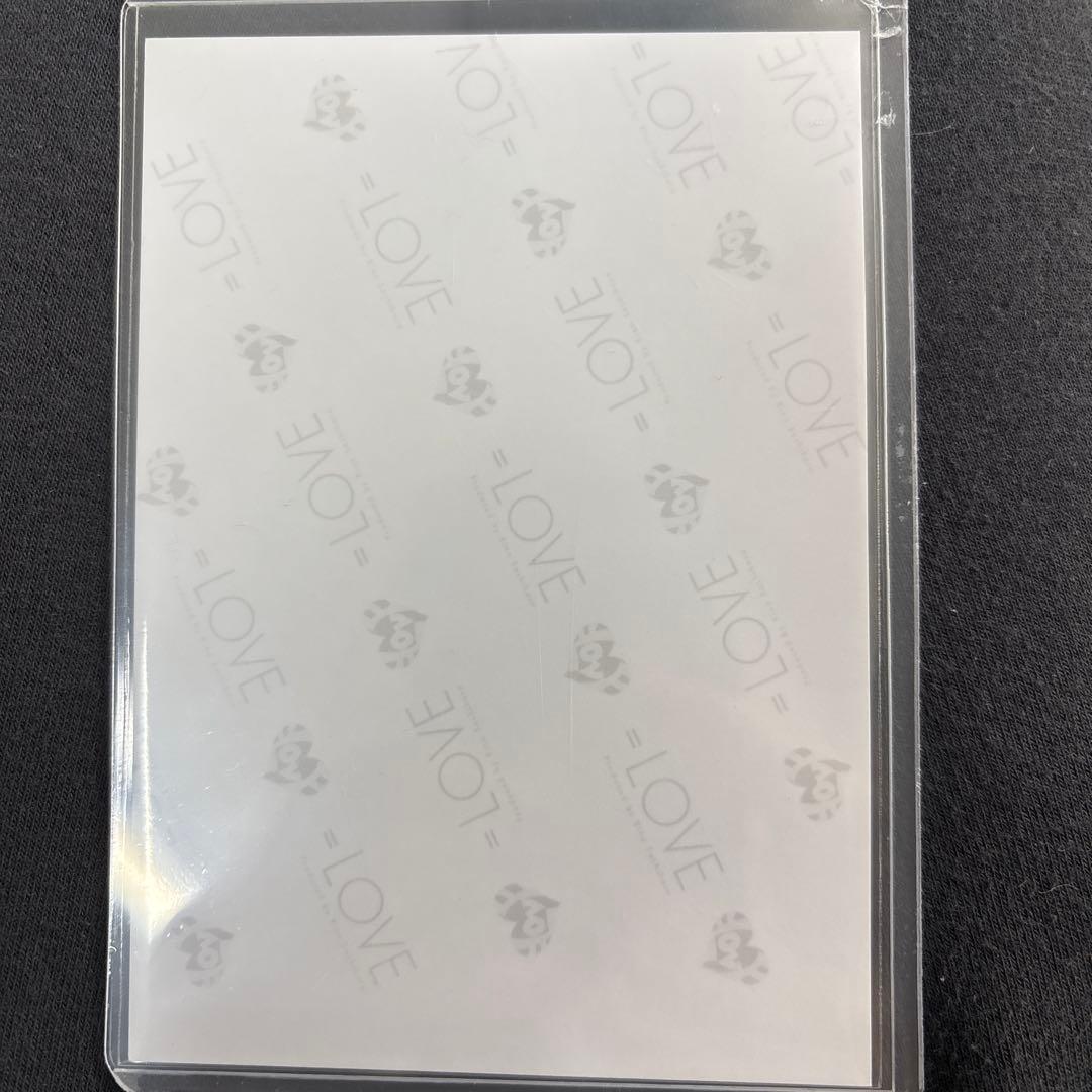 イコラブ 生写真 佐々木舞香 直筆 ラブソングに襲われる アザーカット