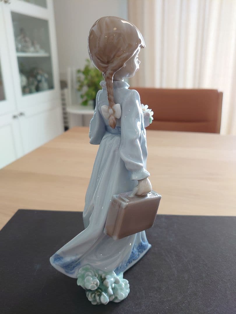 【極美品 会員限定 絶版 欠損無】リヤドロ No.7604『スクールデイズ』