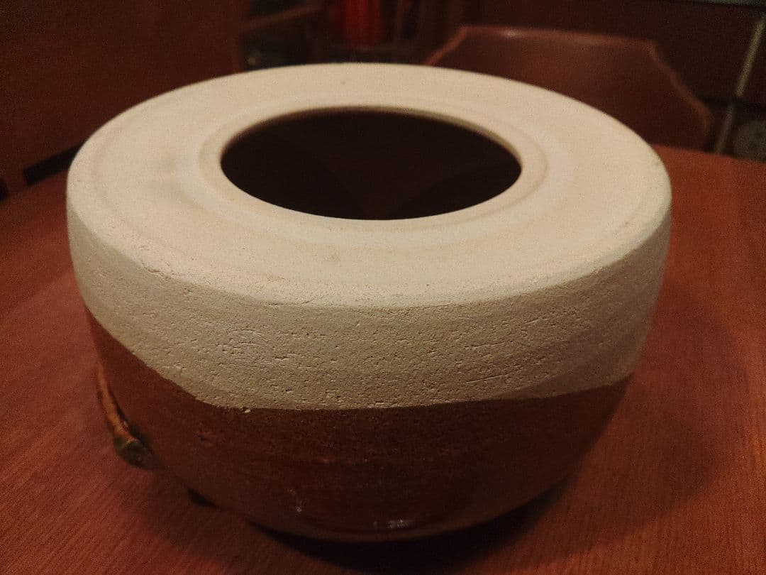 希少　やきいも器　焼き芋　焼芋壺　直火　陶器　調理鍋　信楽焼　レア