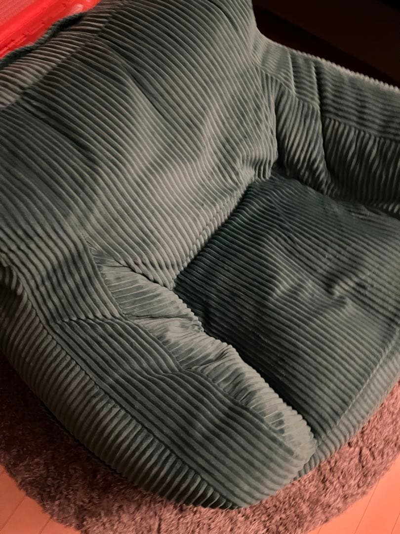 LOOSY HUGME 1人がけビーズソファ Green