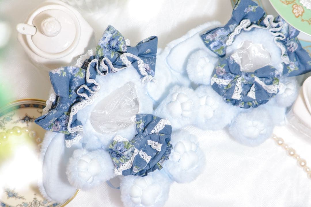 【約10cm 】手が動く♡肉球おすわりぬい服 NI2002