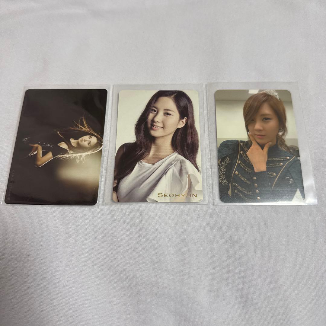 少女時代 ソヒョン トレカ 3枚セット - メルカリ