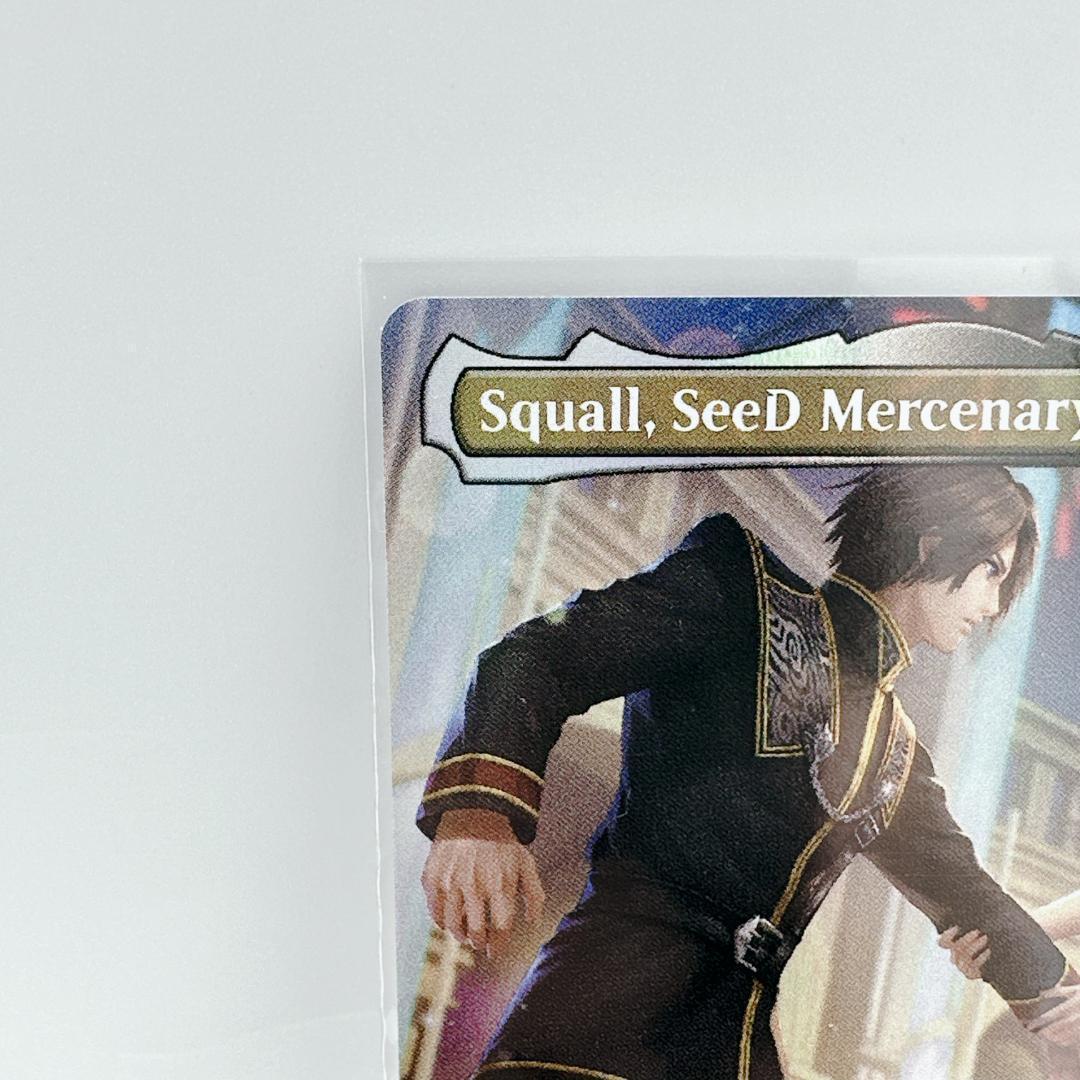 【美品】【希少】MTG Squall,SeeD Mercenary プロモ