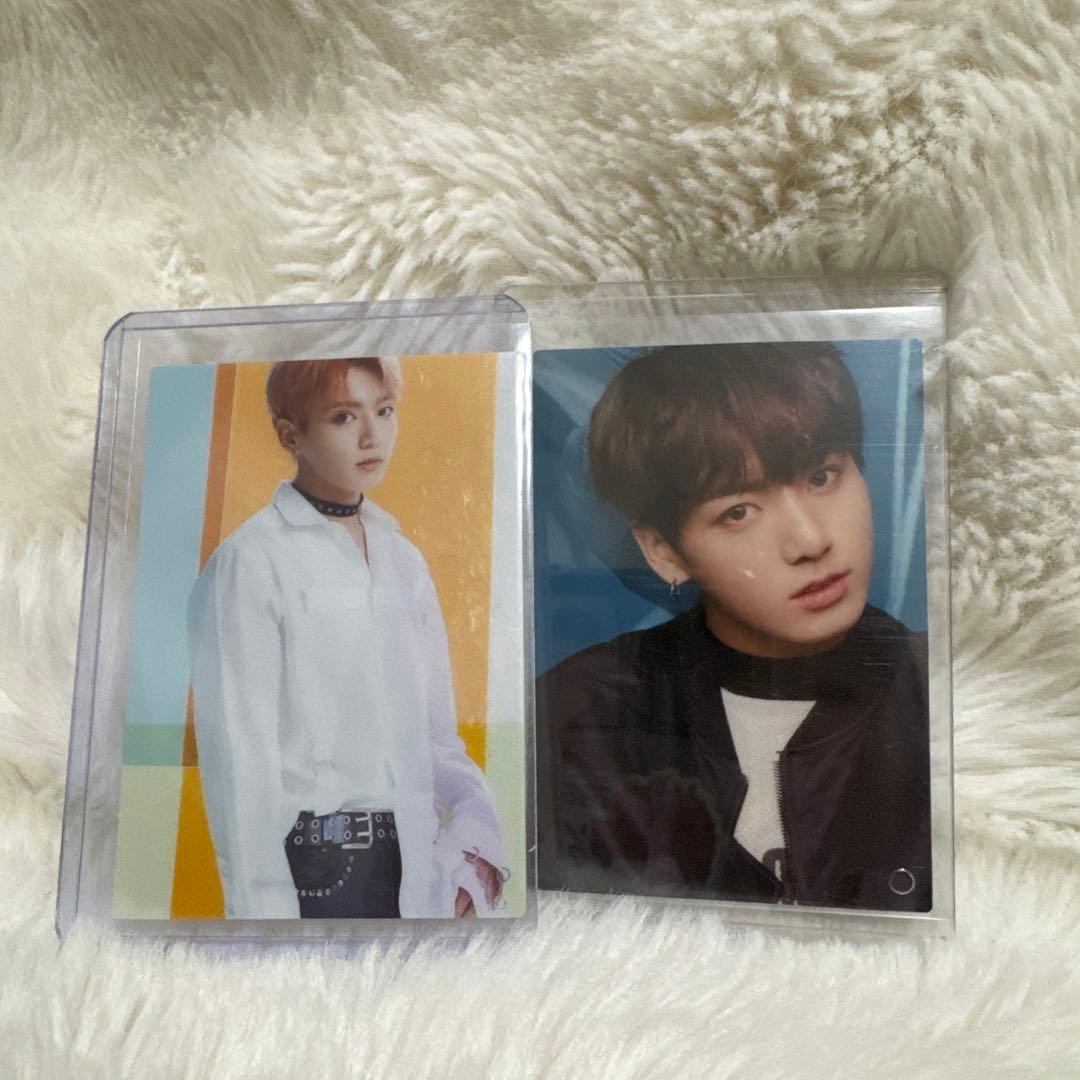 BTS ジョングク グク THE BEST ユニバ版 トレカ2枚セット - メルカリ