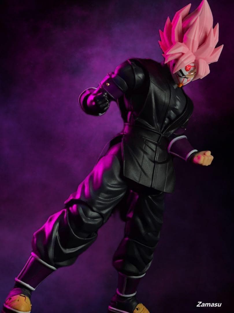 海外限定 s.h.figuarts ドラゴンボール 紅き仮面の超サイヤ人ロゼ