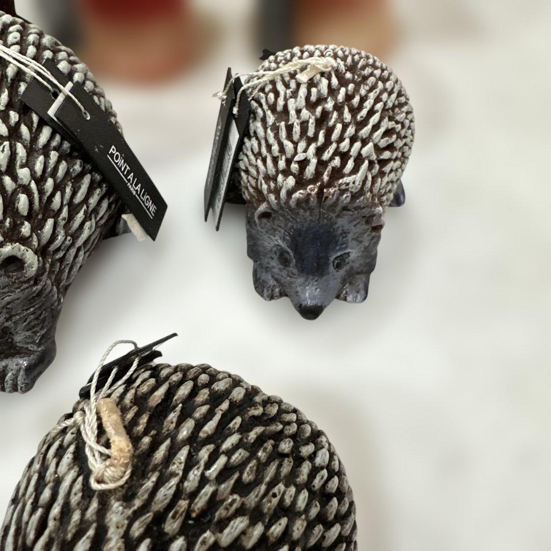 POINT A LA LIGNE カメヤマ ハリネズミ キャンドル