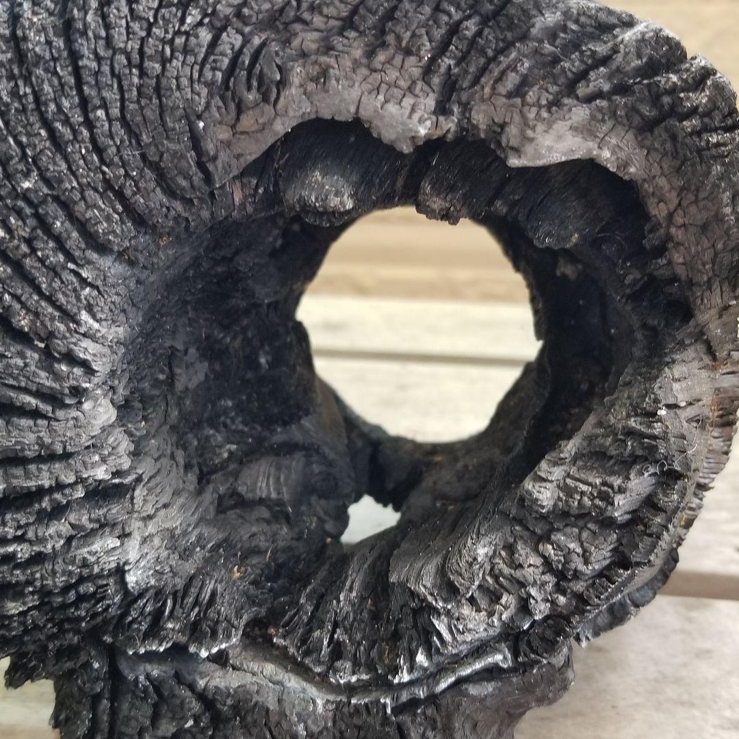 紀州備長炭オブジェ　一点物　希少