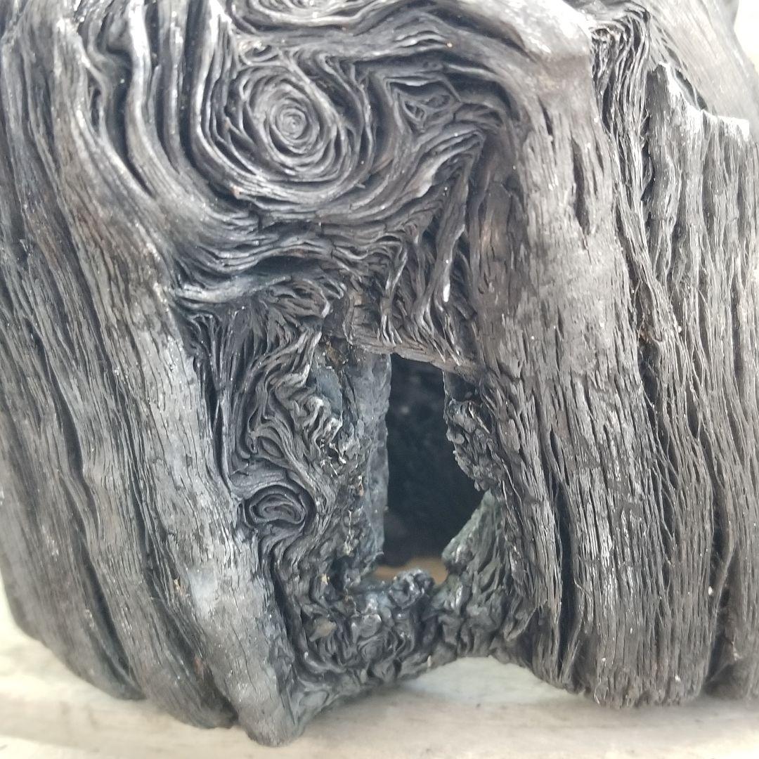 紀州備長炭オブジェ　一点物　希少