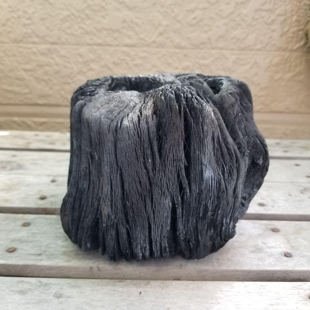 紀州備長炭オブジェ　一点物　希少