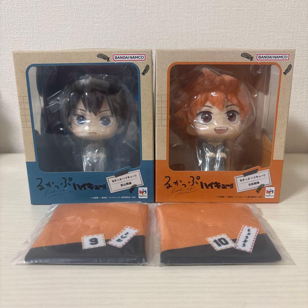 るかっぷ ハイキュー!! 日向翔陽＆影山飛雄セット 【限定特典 座布団