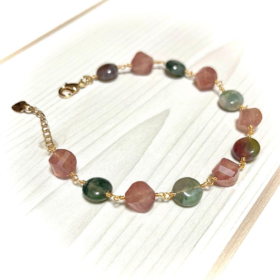 14kgf アゲートのブレスレット◝✩