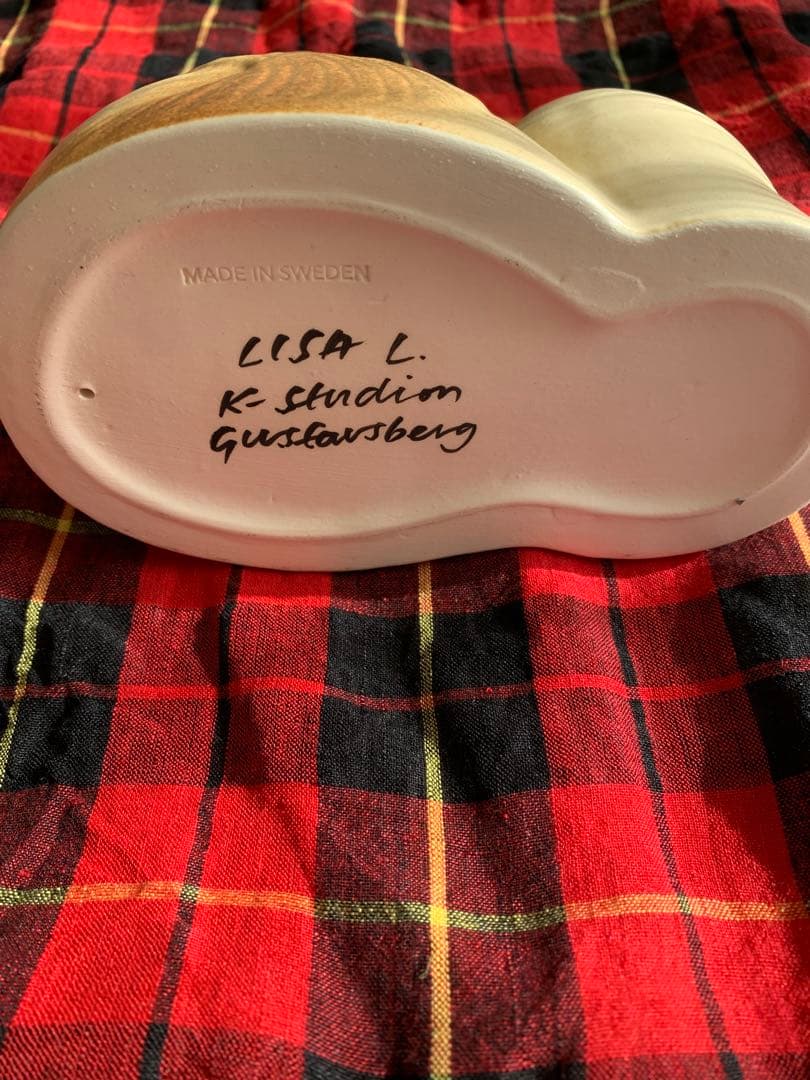 G ustavs bergリサラーソンキャット　マイ スエーデン製