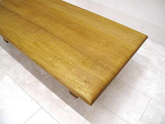 オーク無垢材リビングテーブル モダン・北欧・ナチュラル　座卓　センターテーブル