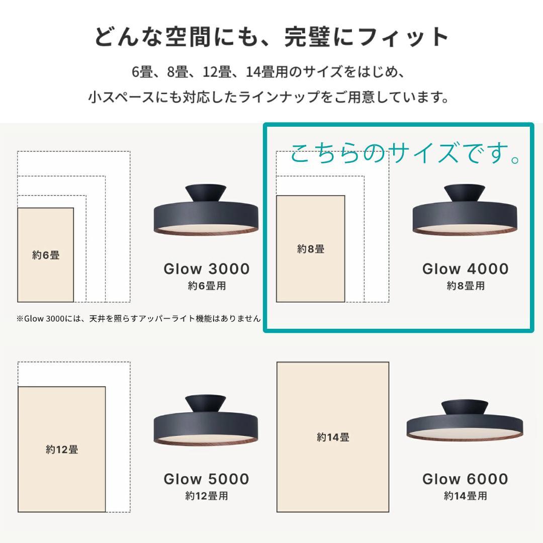 新品未使用 GLOW 4000 8畳 グロー LED アートワークスタジオ