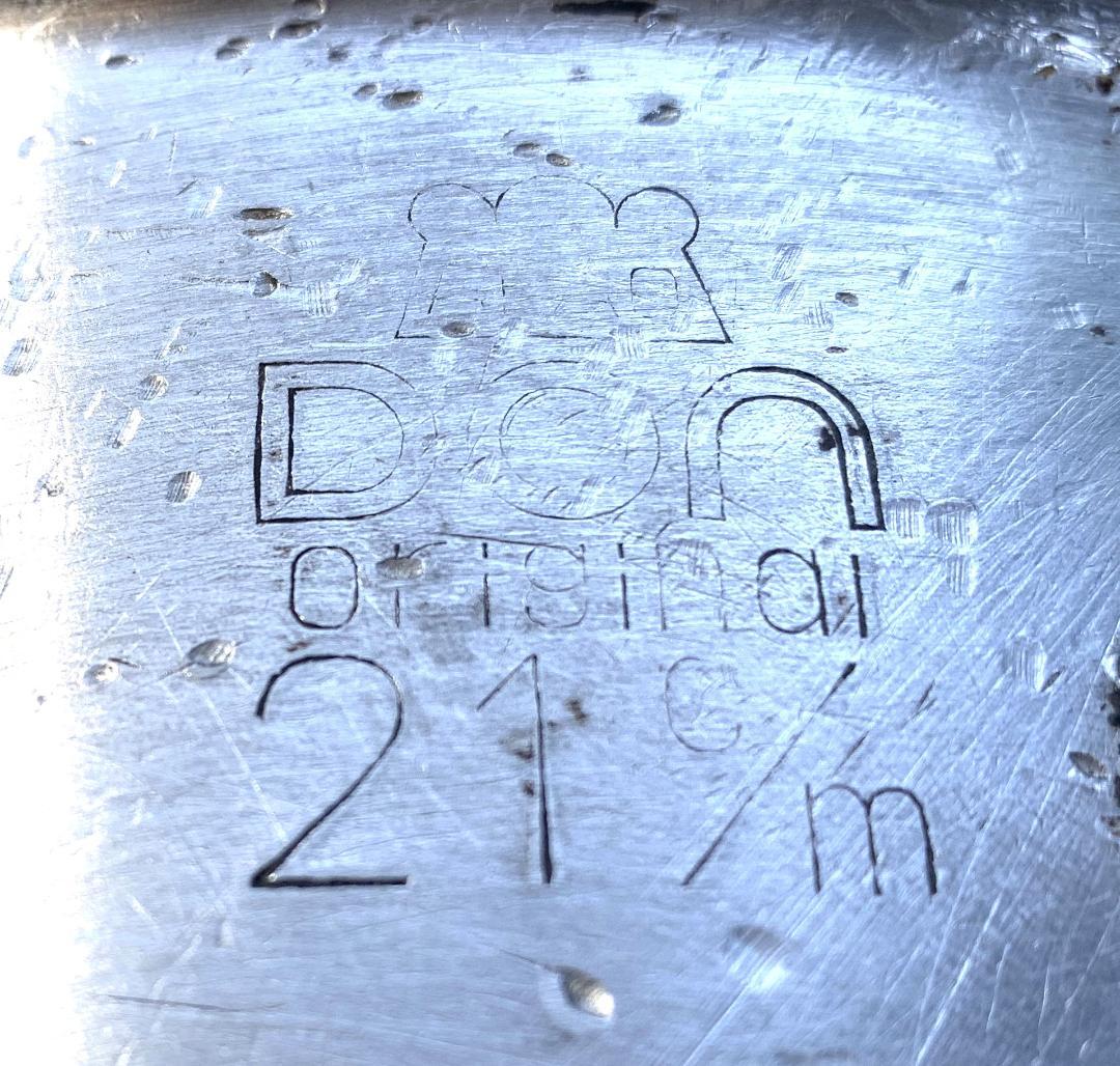 アカオアルミ DON 片手深型鍋 φ21㎝＋片手浅型鍋 φ15㎝×3点 計４点