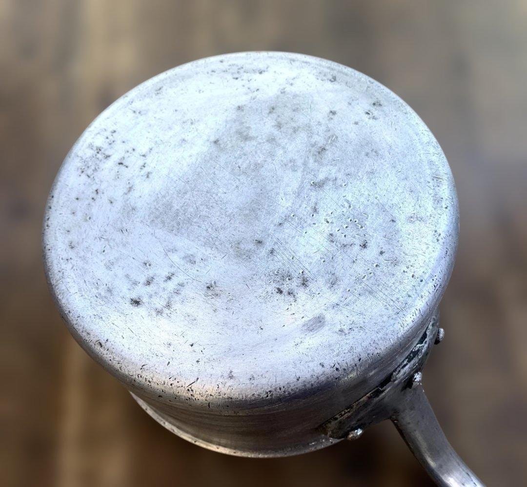 アカオアルミ DON 片手深型鍋 φ21㎝＋片手浅型鍋 φ15㎝×3点 計４点