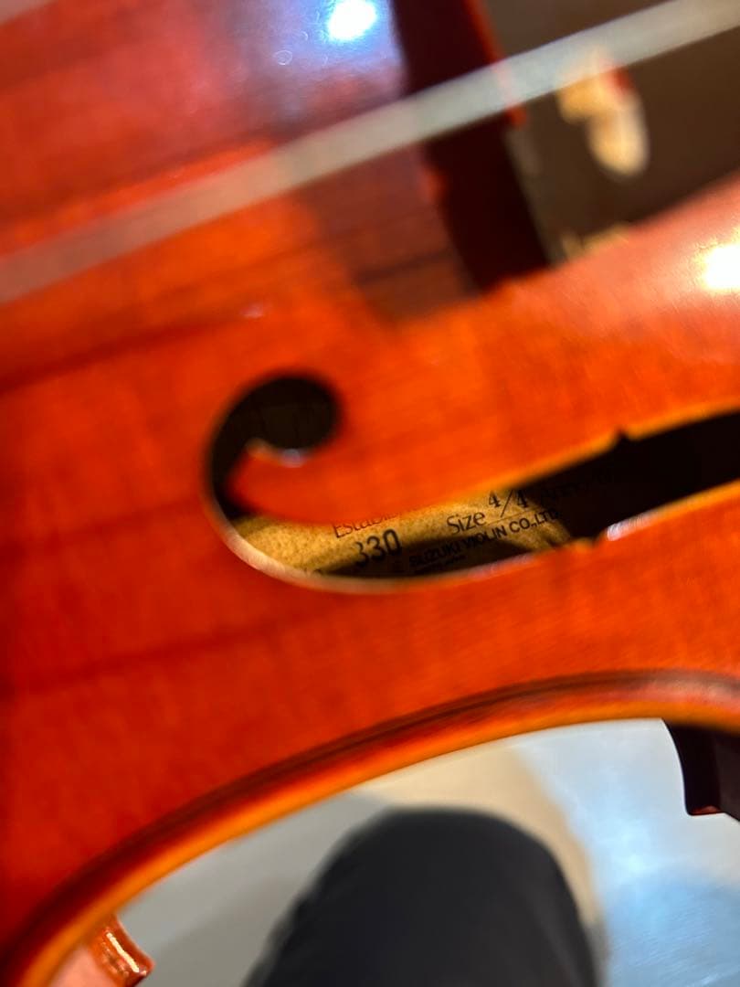 【美品】SUZUKI NO.330 4/4 バイオリン
