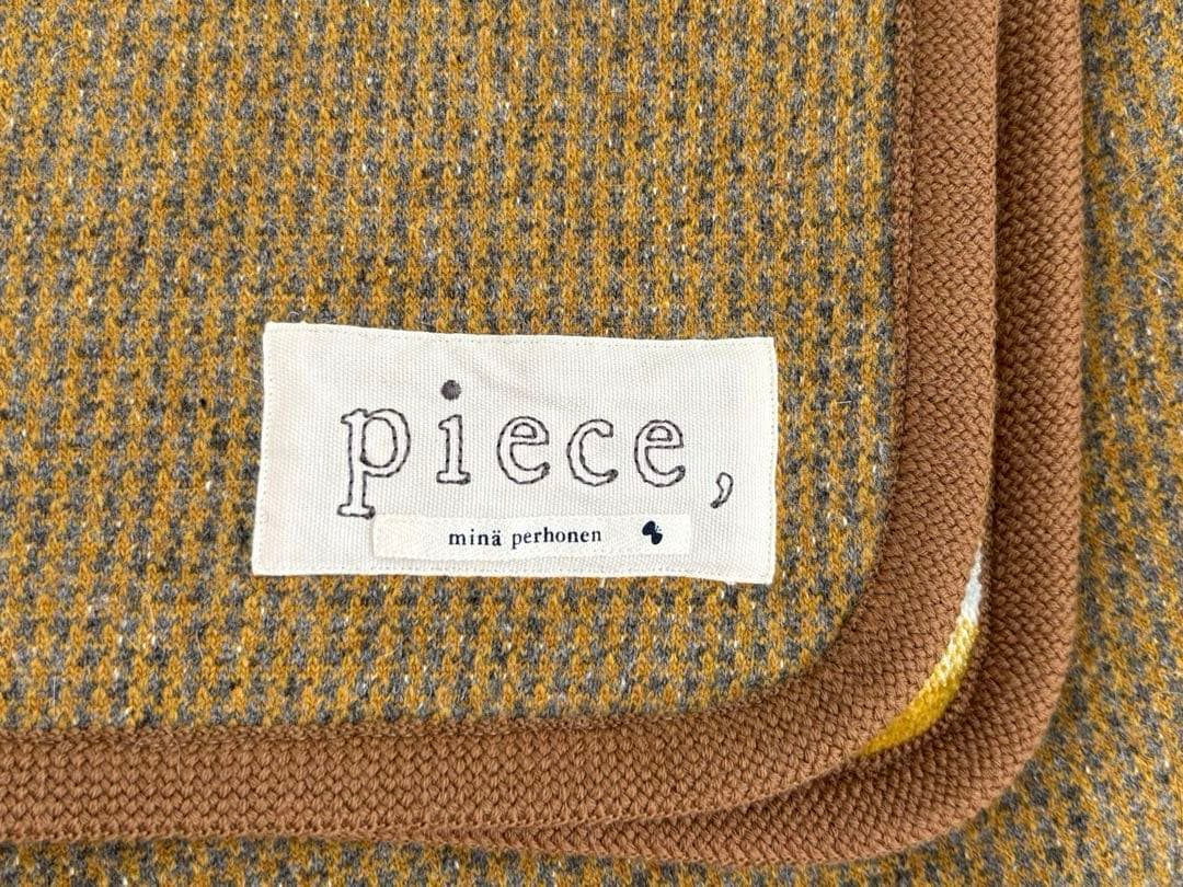 ミナペルホネン　ピースブランケット　piece,peace blanket