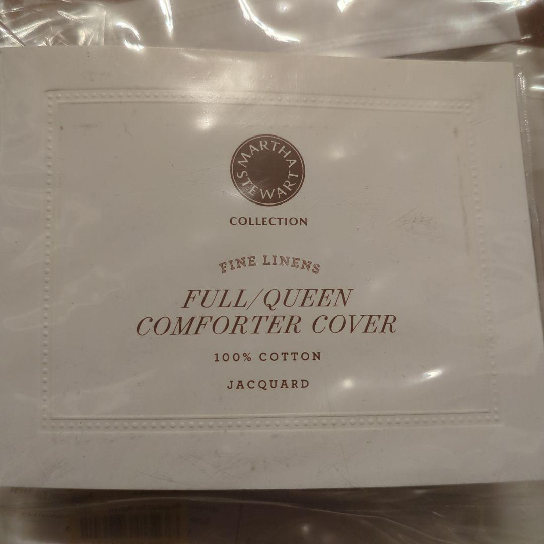 Martha Stewart フル/クイーン掛け布団カバー
