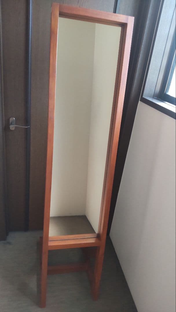 大幅値下げ！　スキャンティーク　SCANTEAK 姿見　スタンドミラー送料込