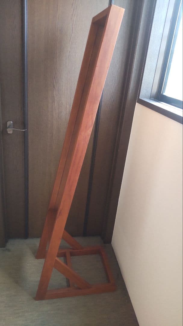 大幅値下げ！　スキャンティーク　SCANTEAK 姿見　スタンドミラー送料込